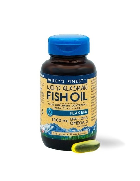 Wiley's Finest Wild Alaskan Fish Oil, Peak EPA