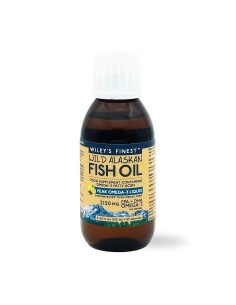 Wiley's Finest Wild Alaskan Fish Oil, Peak Omega 3