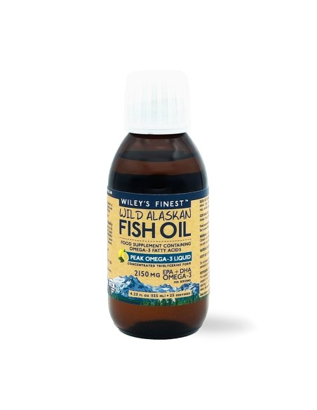 Wiley's Finest Wild Alaskan Fish Oil, Peak Omega 3