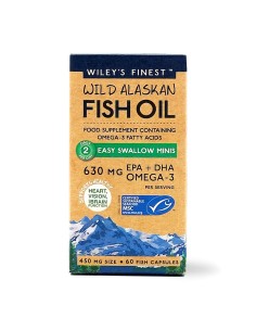 Wiley's Finest Wild Alaskan Fish Oil, Easy Swallow Minis 2