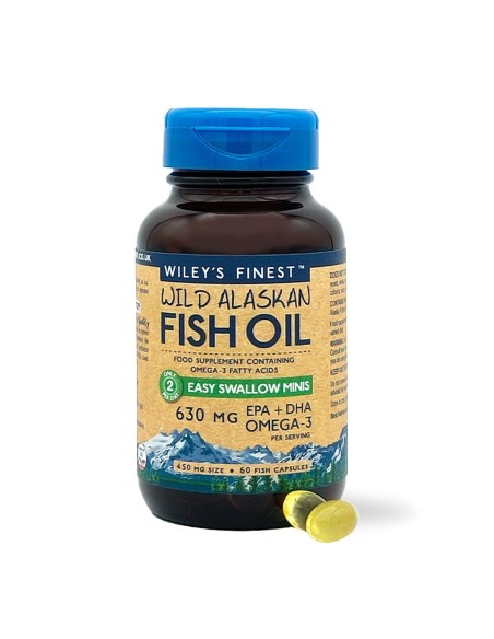 Wiley's Finest Wild Alaskan Fish Oil, Easy Swallow Minis