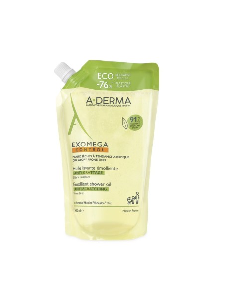 A-derma Exomega Control Emolijentno ulje za tuširanje (Refill)