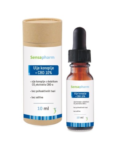 SensaPharm Ulje konoplje + CDB 10%