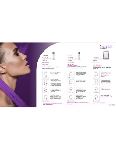 Skeyndor Global Lift V-Shape Lifting kit za vrat