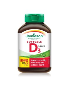 Jamieson Vitamin D 1000 IU kapsule