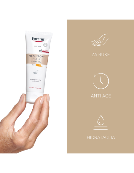 Eucerin Hyaluron-Filler + Elasticity korigirajuća krema za hiperpigmentacije na rukama SPF30 66875