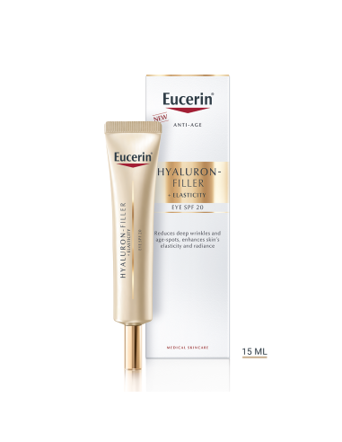 Eucerin Hyaluron-Filler + Elasticity krema za područje oko očiju SPF 20 83531 NOVA