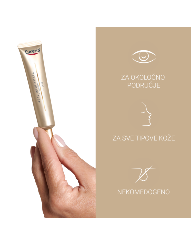 Eucerin Hyaluron-Filler + Elasticity krema za područje oko očiju SPF 20 83531 NOVA