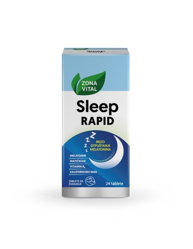 Zona Vital Sleep Rapid tablete za žvakanje
