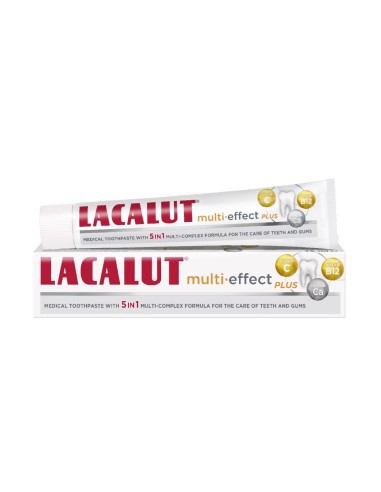 Lacalut multi effect plus vitamini & minerali zubna pasta