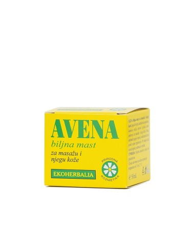 Ekoherbalia Avena biljna mast za masažu i njegu kože
