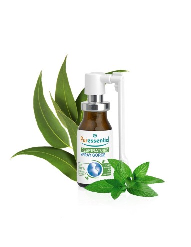 Puressentiel Respiratory Sprej za grlo