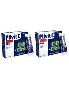 Plivit C 1000 Plus vrećice 1+1 PROMO
