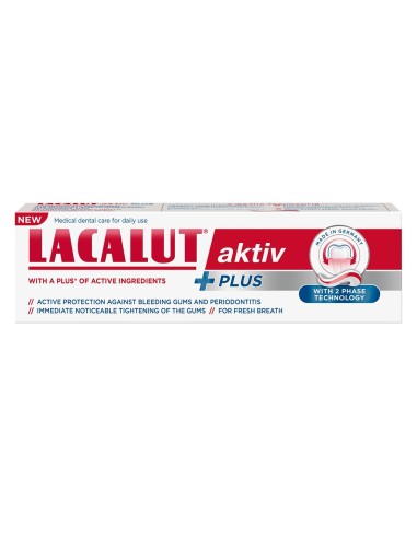 Lacalut Zubna pasta Aktiv plus