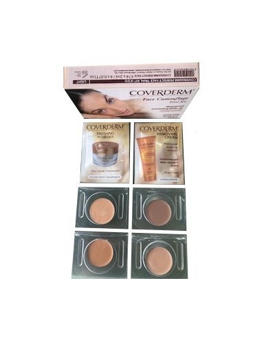 Coverderm Perfect Face tekuća podloga TRIAL KIT 4x2 ml