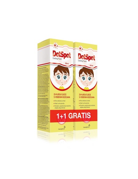 Hamapharm DotSpot pjena za njegu djece s vodenim kozicama 1+1 PROMO