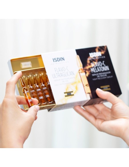 ISDIN Isdinceutics Flavo-C Pack Day & Night ampule