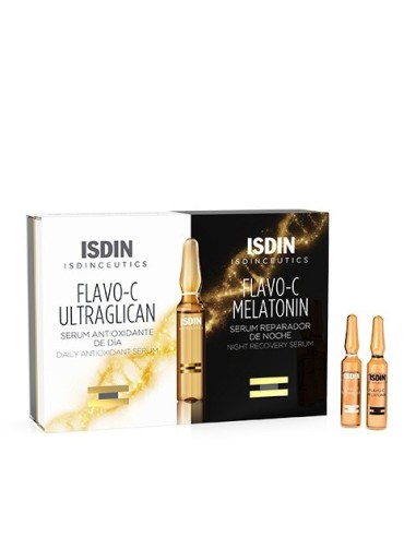 ISDIN Isdinceutics Flavo-C Pack Day & Night ampule