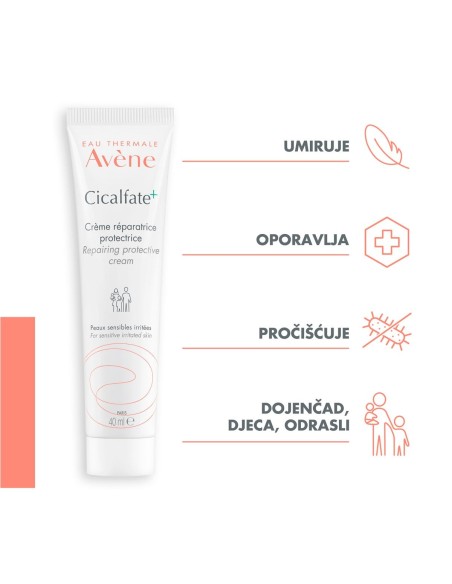 Avene Cicalfate+ Obnavljajuća zaštitna krema