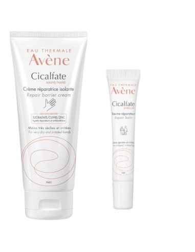 Avene Cicalfate HAND krema za ruke + Balzam za usne