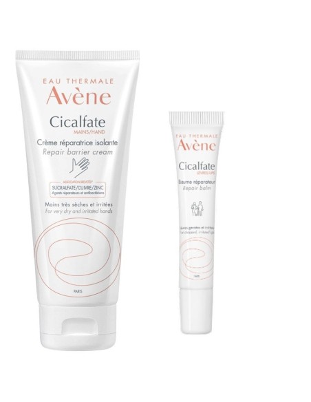 Avene Cicalfate HAND krema za ruke + Balzam za usne