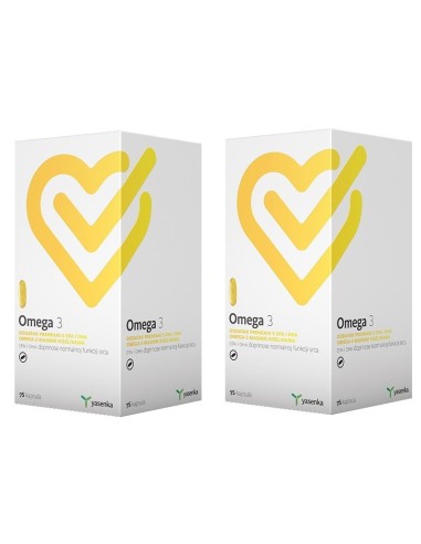 Yasenka Omega 3 kapsule a 75 1+1 PROMO