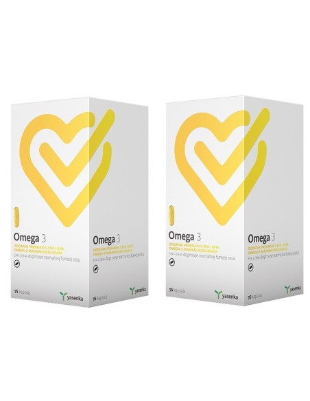 Yasenka Omega 3 kapsule a 75 1+1 PROMO