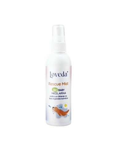 Loveda Rescue Mist Bio baby micelarna vodica za čišćenje bez potrebe za ispiranjem