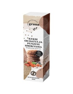 Grana Keksi medeni bez glutena od datulja punjen smokvama