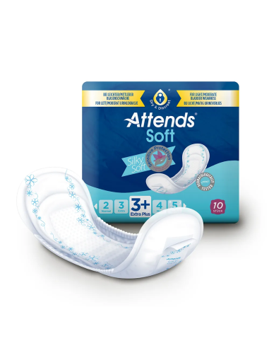 Attends Soft Anatomski ulošci za inkontinenciju 3+ Extra Plus