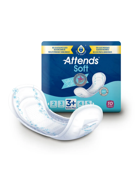 Attends Soft Anatomski ulošci za inkontinenciju 3+ Extra Plus