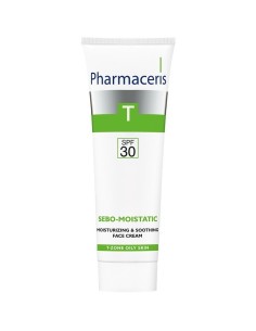Pharmaceris T Sebo Moistatic Hidratantna i umirujuća krema za lice SPF 30