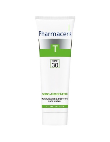 Pharmaceris T Sebo Moistatic Hidratantna i umirujuća krema za lice SPF 30