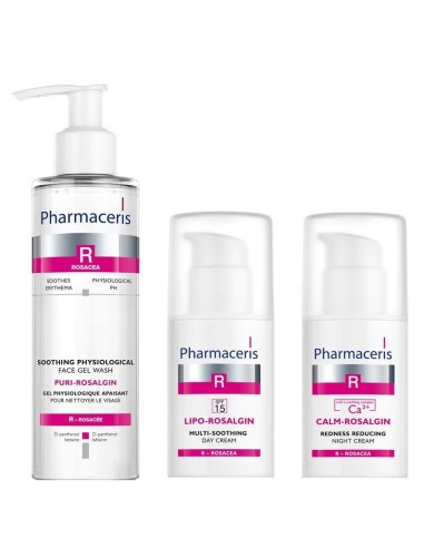Pharmaceris R Puri Rosalgin + Lipo Rosalgin + Calm Rosalgin