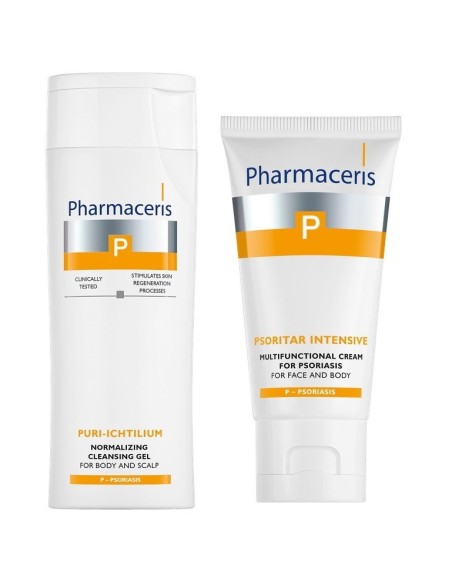 Pharmaceris P Puri Ichtilium Gel za čišćenje tijela i vlasišta + Psoritar Intensive Multifunkcionalna krema za kožu