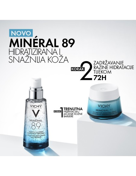 Vichy Mineral 89 rutina za hidrataciju i punoću kože