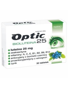 Pharmacy Laboratories Optic Biolutenia 25 tablete