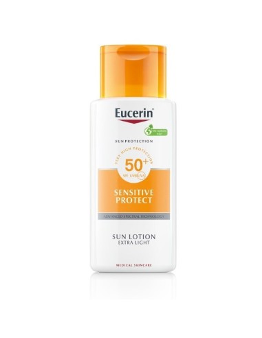 Eucerin Sun Sensitive Protect ekstra lagani losion za zaštitu od sunca SPF 50+ 63846