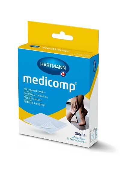 Hartmann Medicomp Sterilne komprese 7,5x7,5 cm