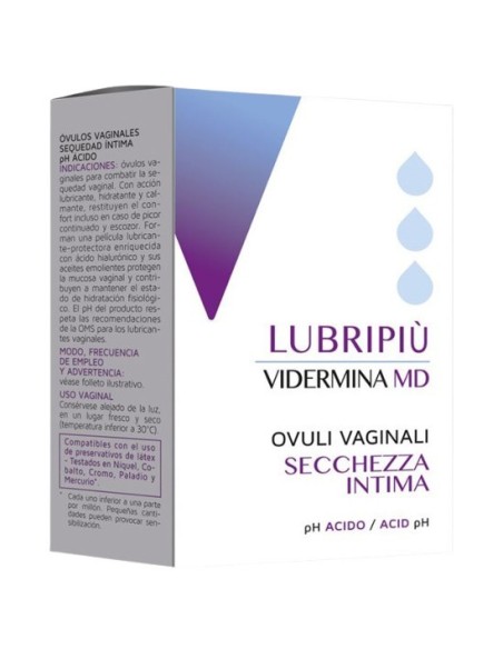 Vidermina Lubripiu vaginalete