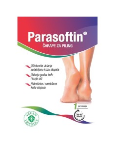 Parasoftin čarape za piling stopala