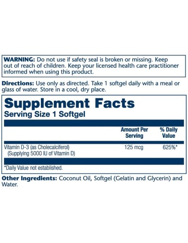 Solaray Super Bio Vitamin D3 kapsule