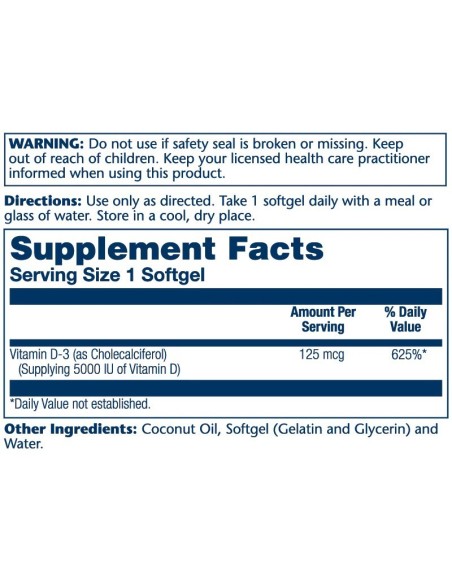 Solaray Super Bio Vitamin D3 kapsule