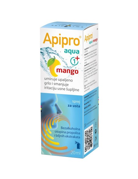 Apipharma Apipro Aqua Mango sprej za usta