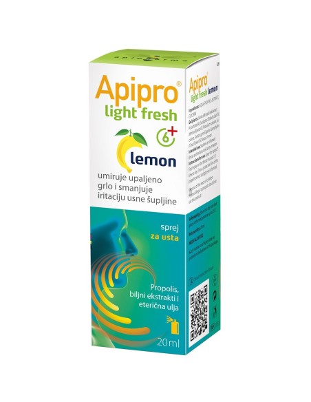 Apipharma Apipro Light Fresh sprej za usta