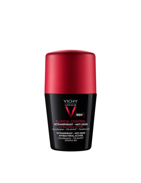 Vichy Deodorant Clinical Control Roll-on dezodorans protiv neugodnih mirisa do 96h (homme)