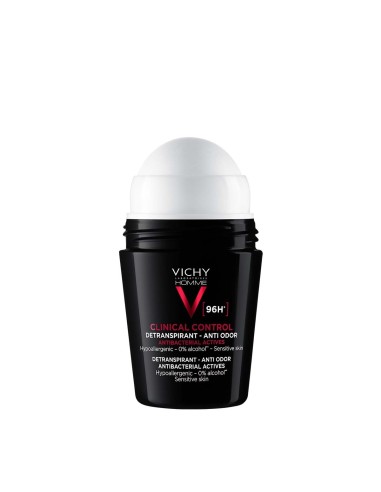 Vichy Deodorant Clinical Control Roll-on dezodorans protiv neugodnih mirisa do 96h (homme)
