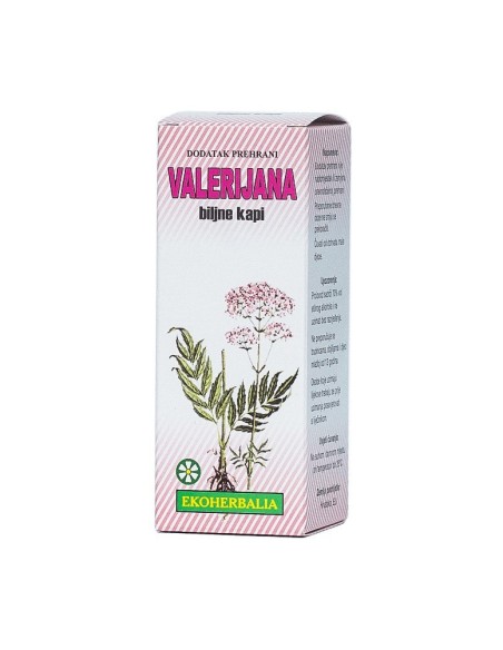 Ekoherbalia Valerijana biljne kapi