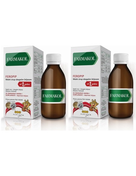 Pip Farmakol Feropip Sirup 1+1 Promo pakiranje
