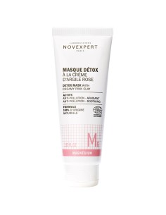 Novexpert Magnezij Detox Maska s rozom glinom